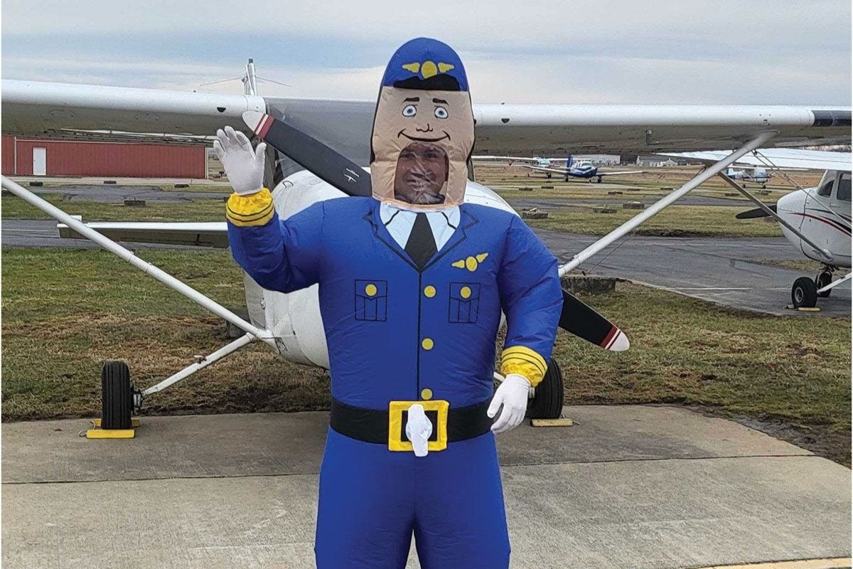 Otto the Pilot Jumpsuit Costume