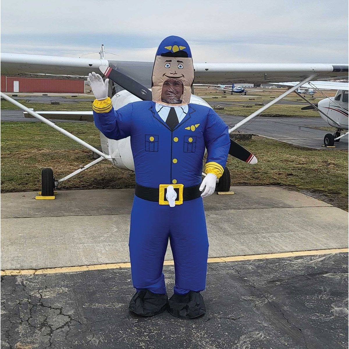 Otto the Pilot Jumpsuit Costume
