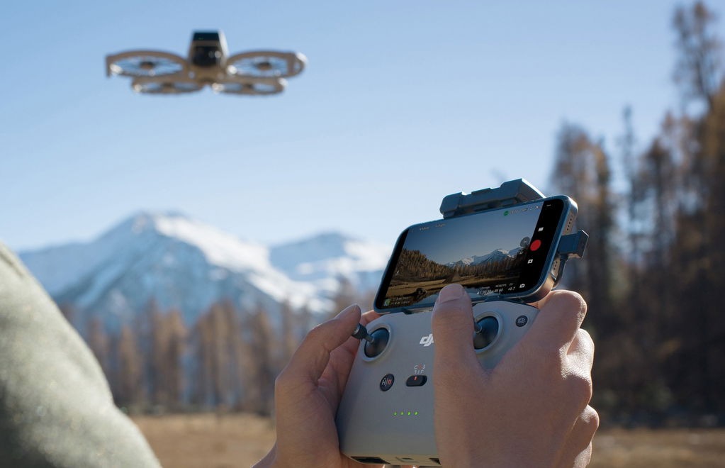 Drones under $500, such as this DJI Flip, are primarily designed for recreational use and not for commercial operations under Part 107.