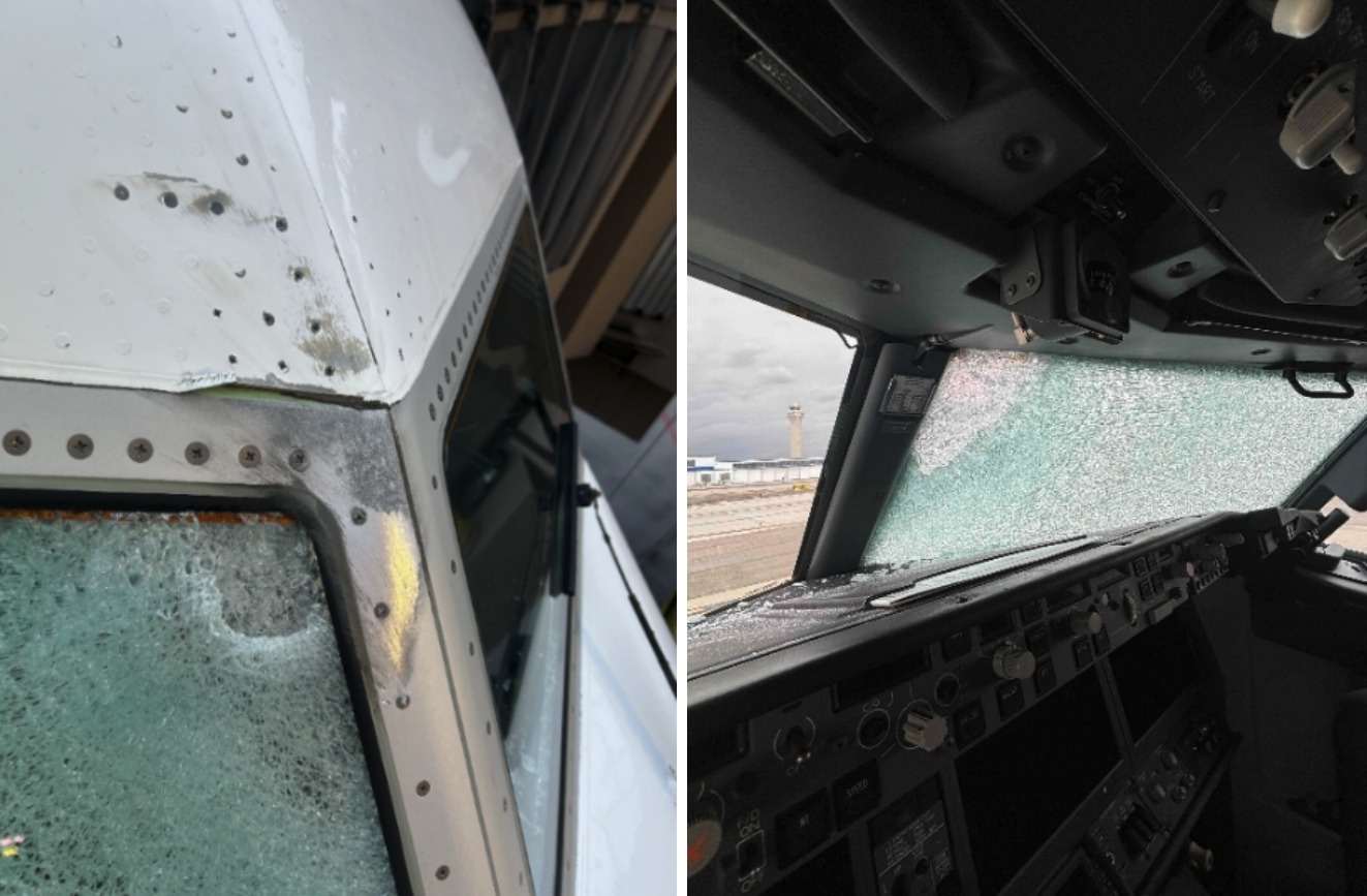 NTSB Publishes Preliminary Report On United Windshield Strike